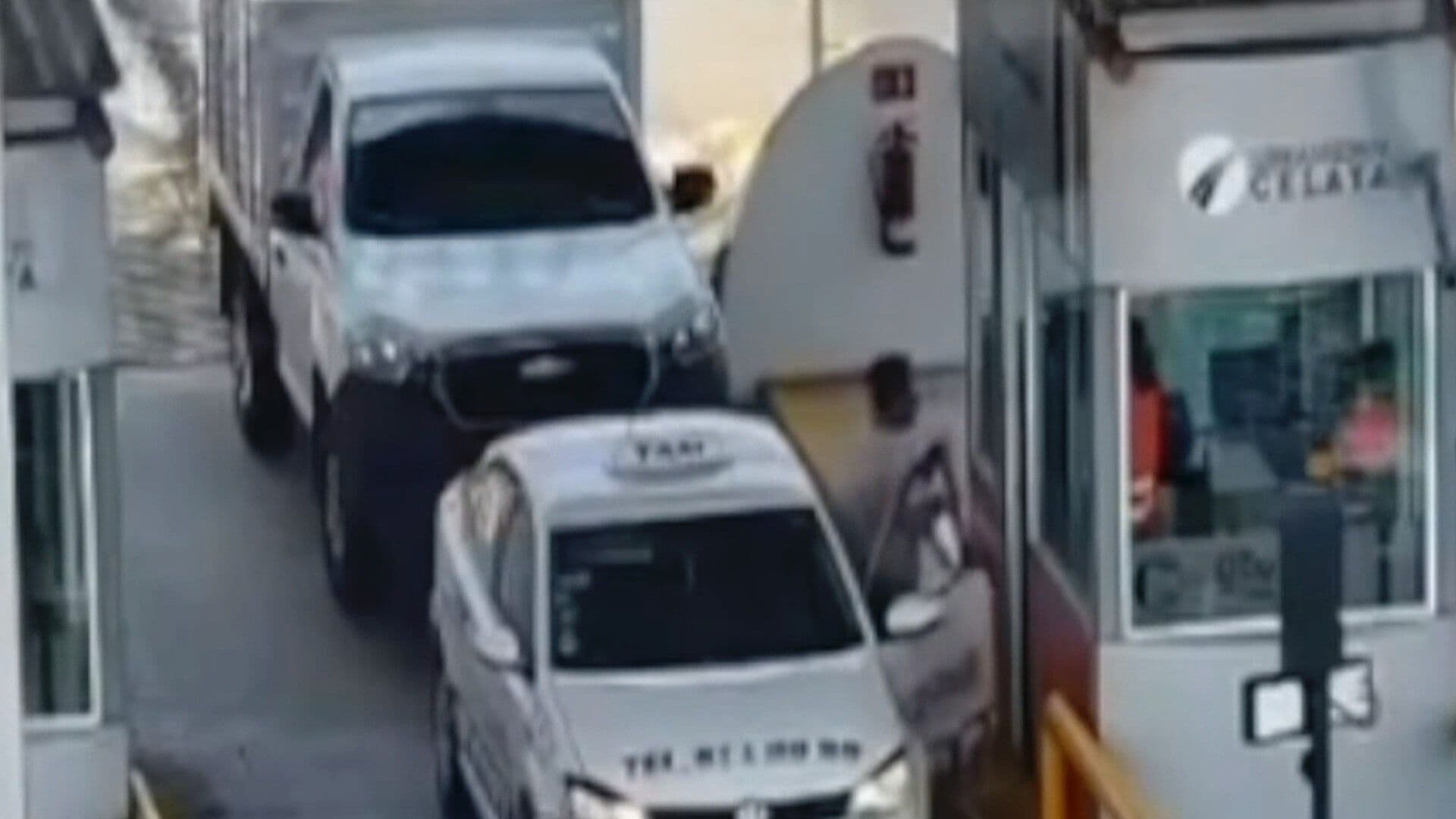 Identifican a Hombre que Asaltó una Caseta y Atropelló a un Elemento de la FSPE en Celaya