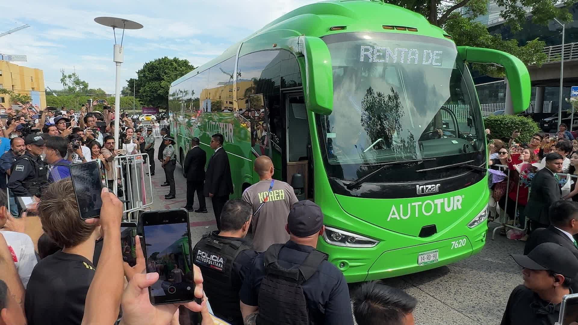 Así Fue la Llegada de la Selección Coreana a Guadalajara