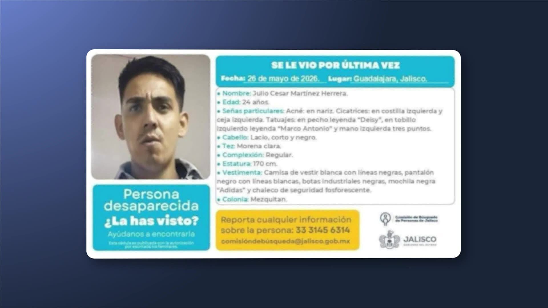Joven Trabajador de SITEUR se Encuentra Desaparecido; Salió de la Estación Ávila Camacho