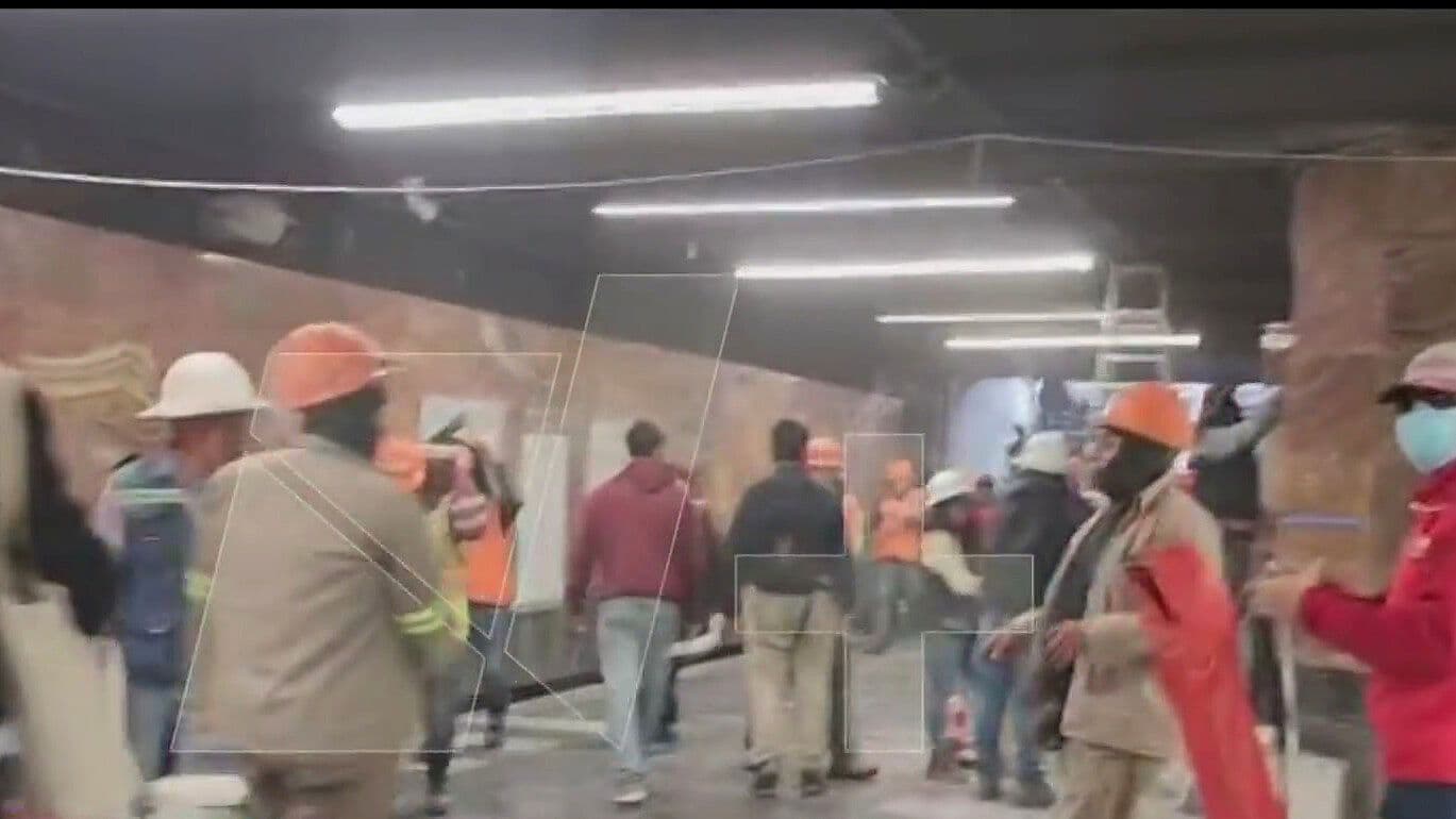 Usuarios Alertan por Aglomeraciones y Espacios Reducidos en Metro Bellas Artes por Obras