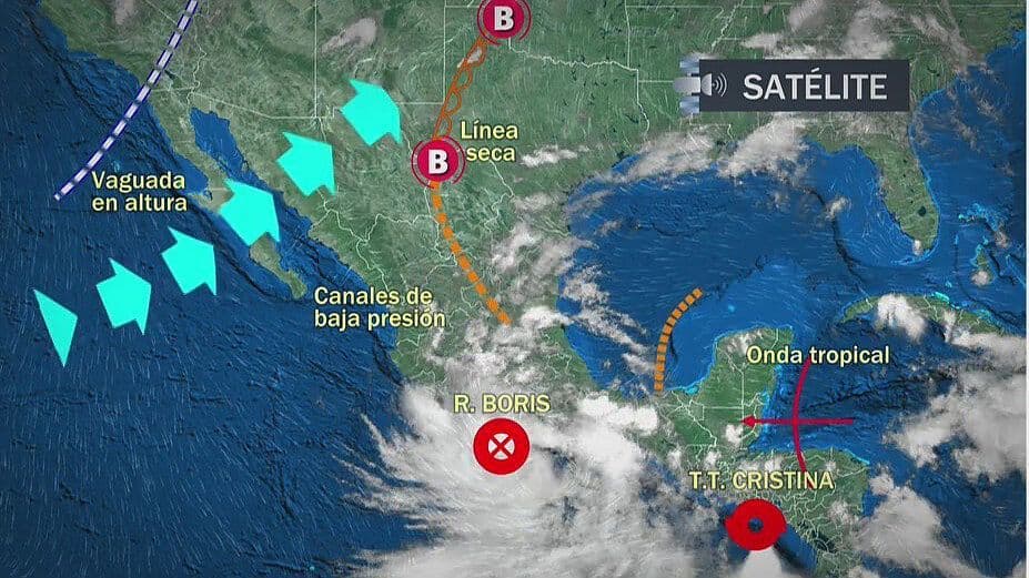 Buscan a Dos Personas Arrastradas por el Mar en Colima