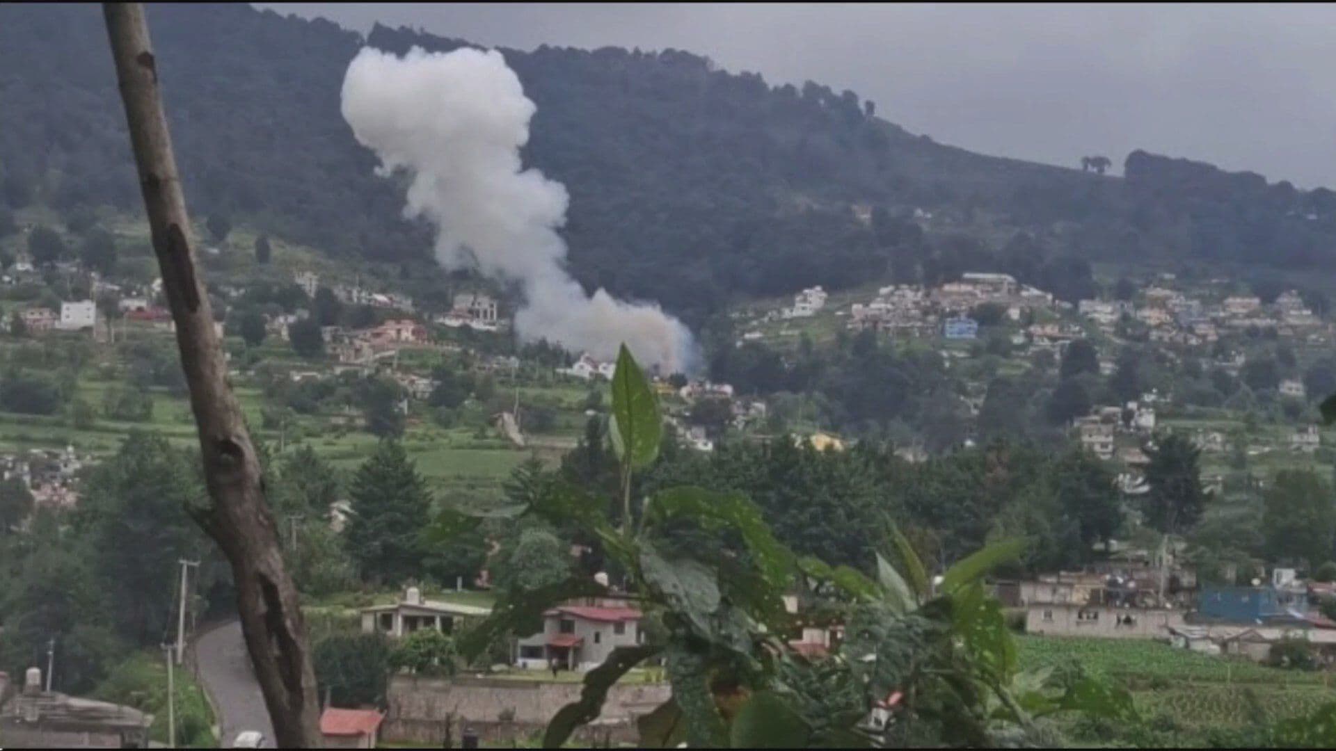 Reportan Fuerte Explosión de Polvorín en Huixquilucan, Edomex, Hoy 9 de Junio