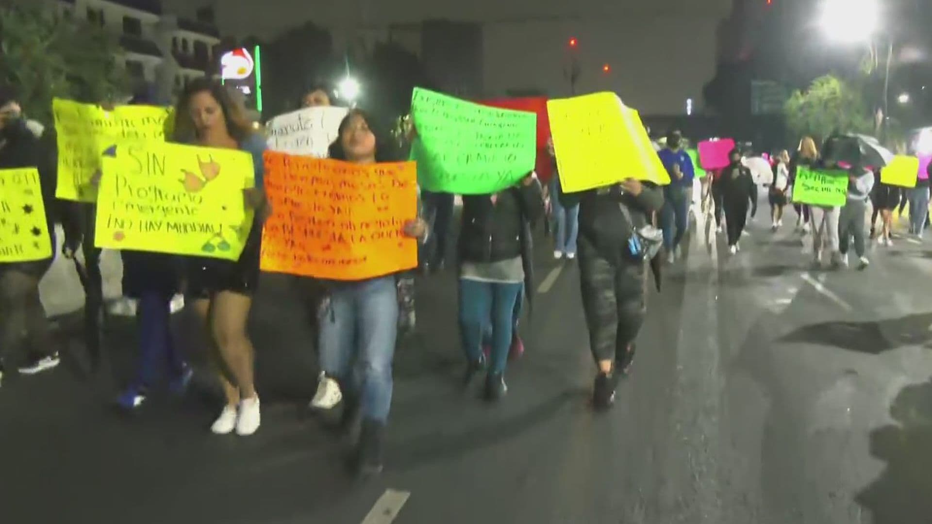 ¿Qué Pasó en Calzada de Tlalpan? Trabajadoras Sexuales Marchan Hacía el Centro
