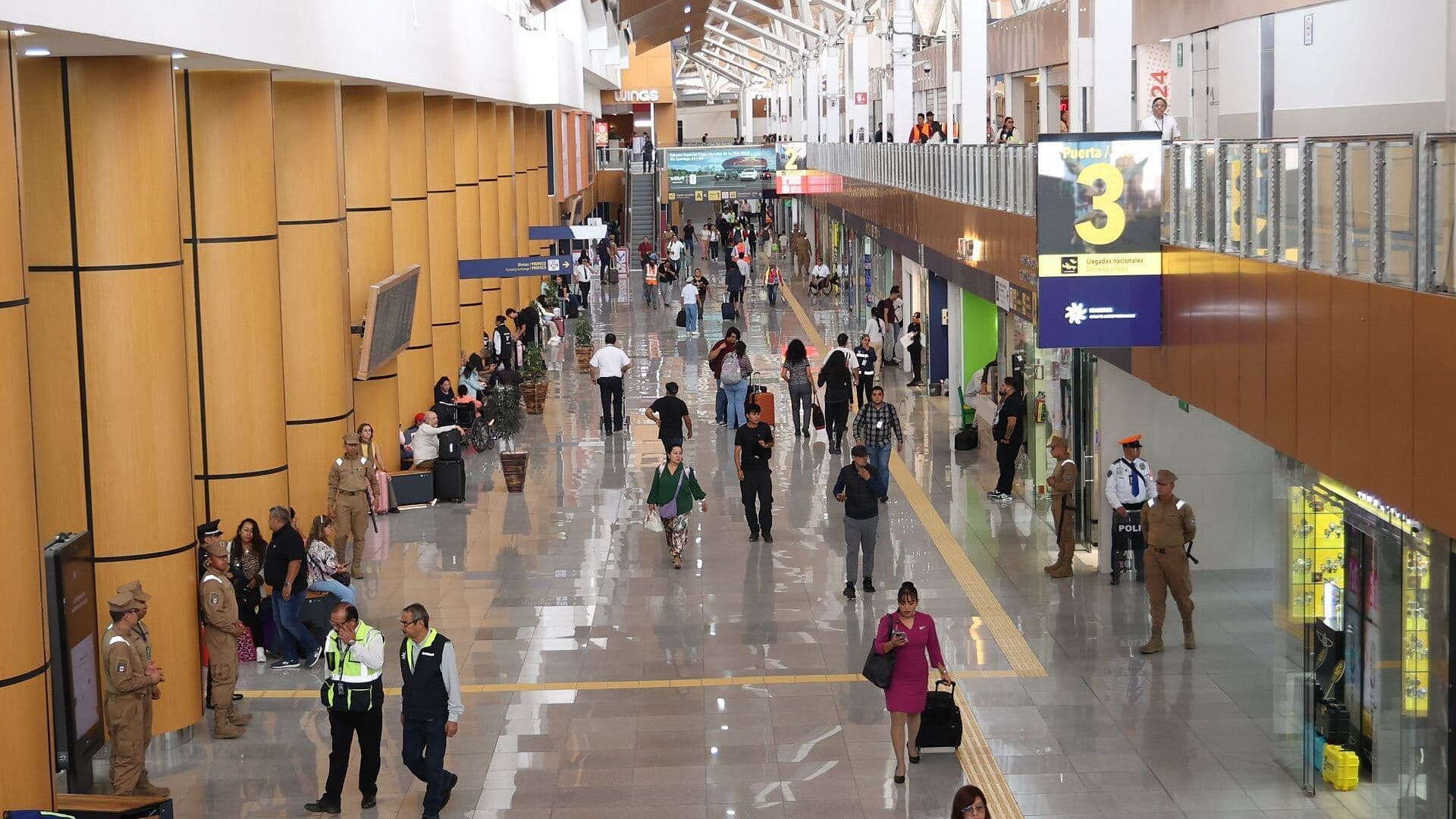 Reabren Rampa de Acceso a Planta Alta de la Terminal 2 del AICM