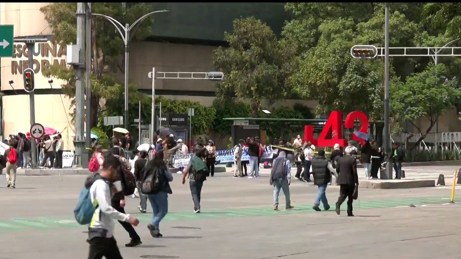 Bloqueo Hoy de la CNTE en Reforma, CDMX: Hay Caos Vial y Afectaciones al Metrobús