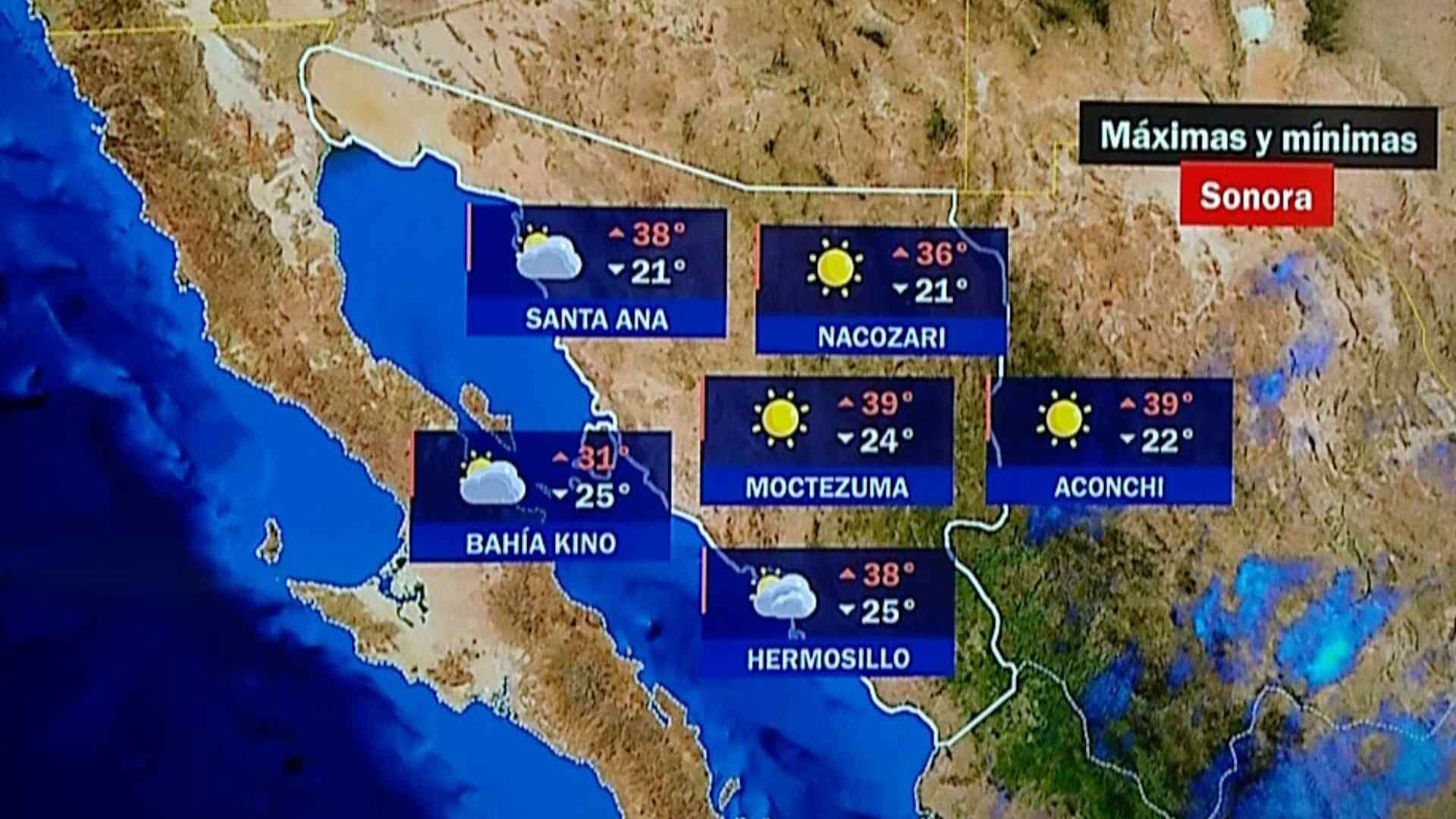 Clima en Sonora: Pronóstico de Hoy Miércoles 10 de Junio del 2026