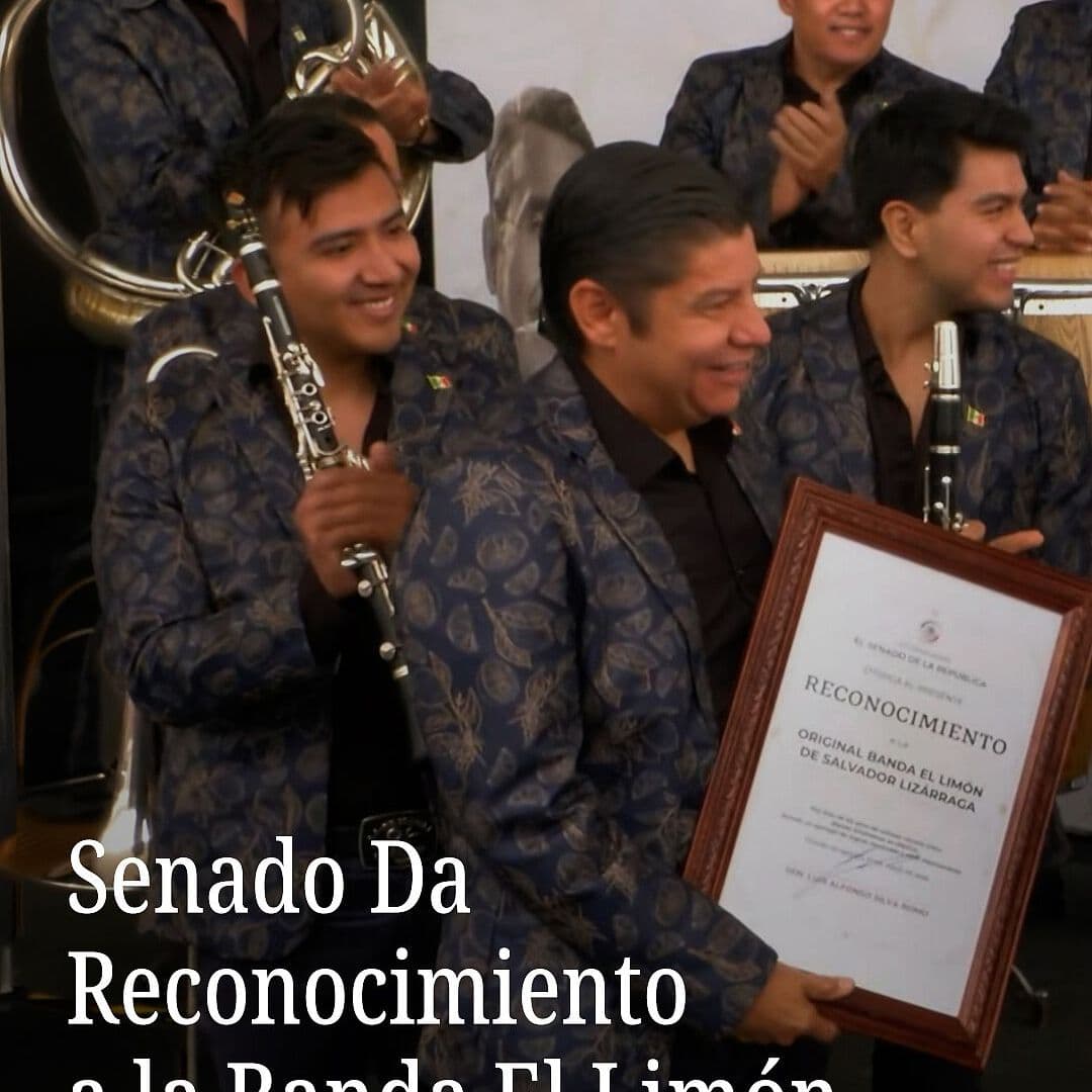 Senado Da Reconocimiento a la Banda El Limón