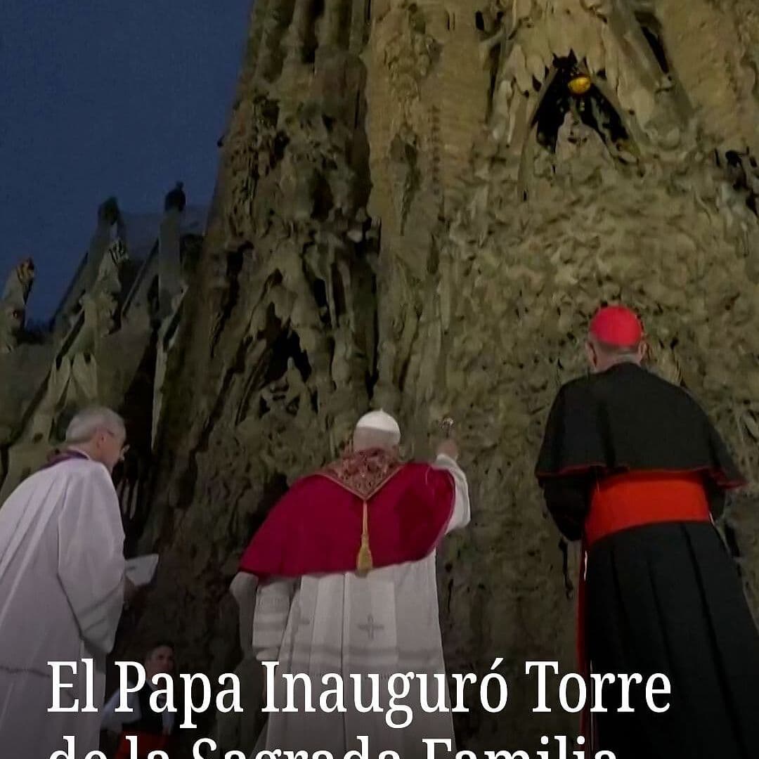 El Papa León XIV Visitó la Sagrada Familia