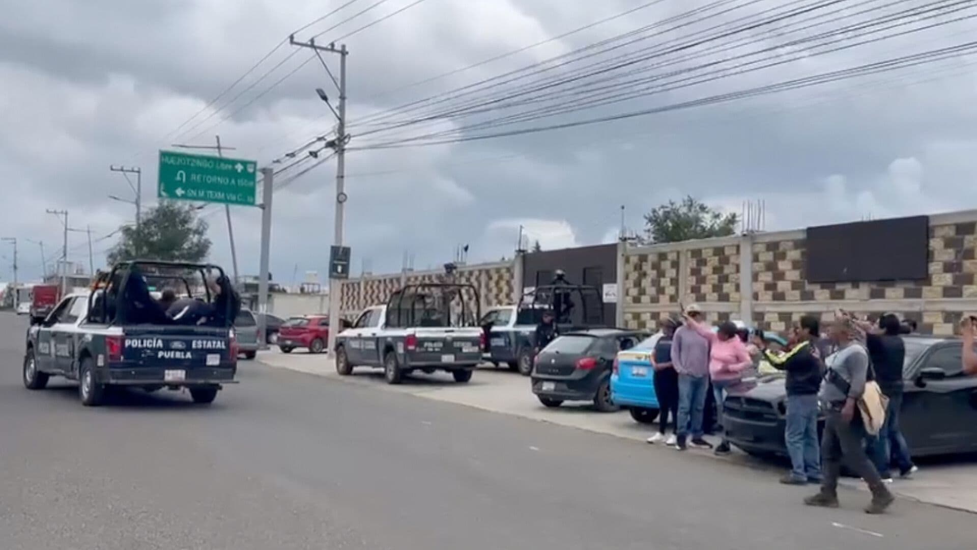 Irregularidades Recuperación Camión Robado Autopista México Puebla Huejotzingo