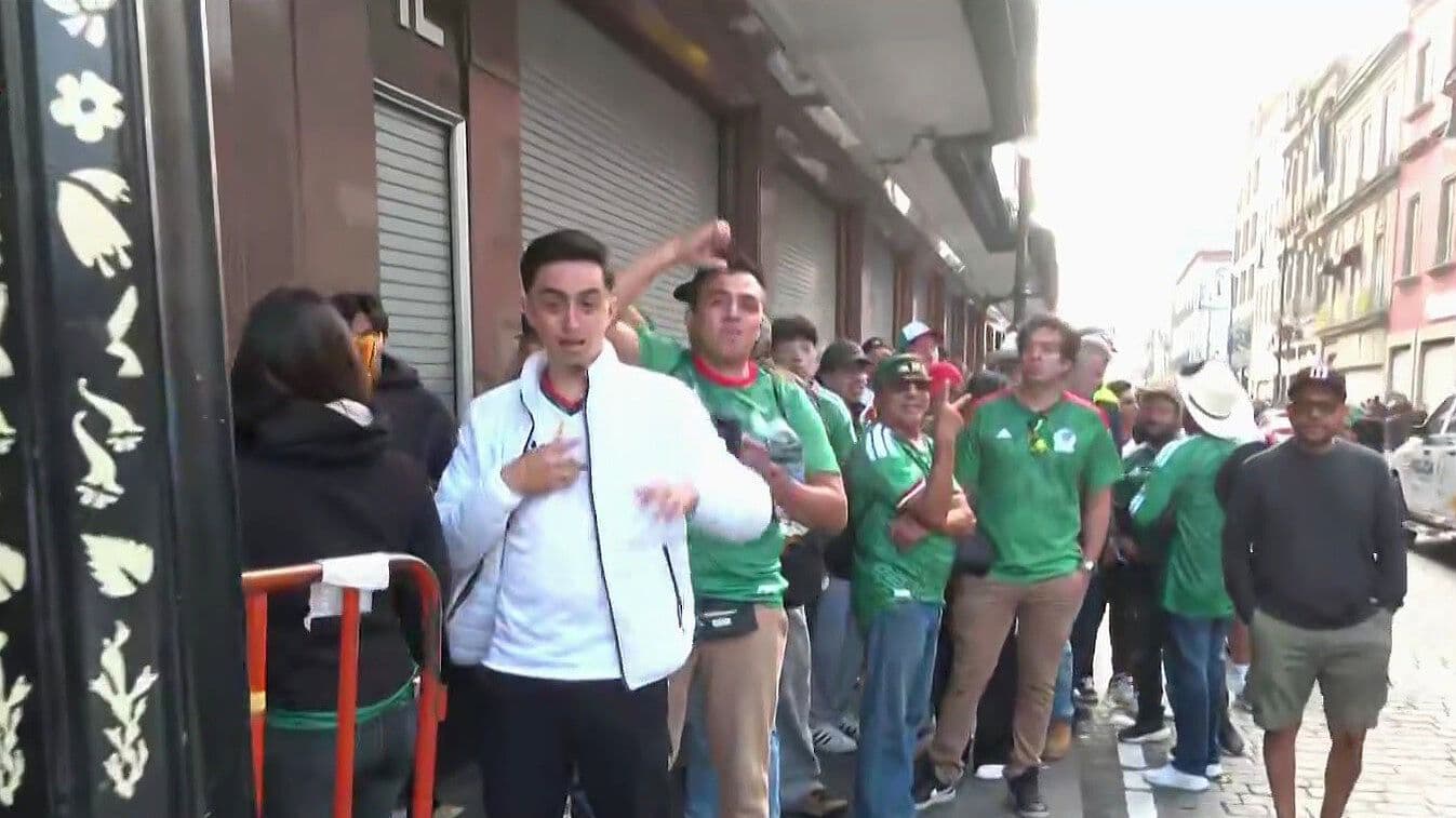 Comienza Llegada de Aficionados al Zócalo de la CDMX por Mundial 2026