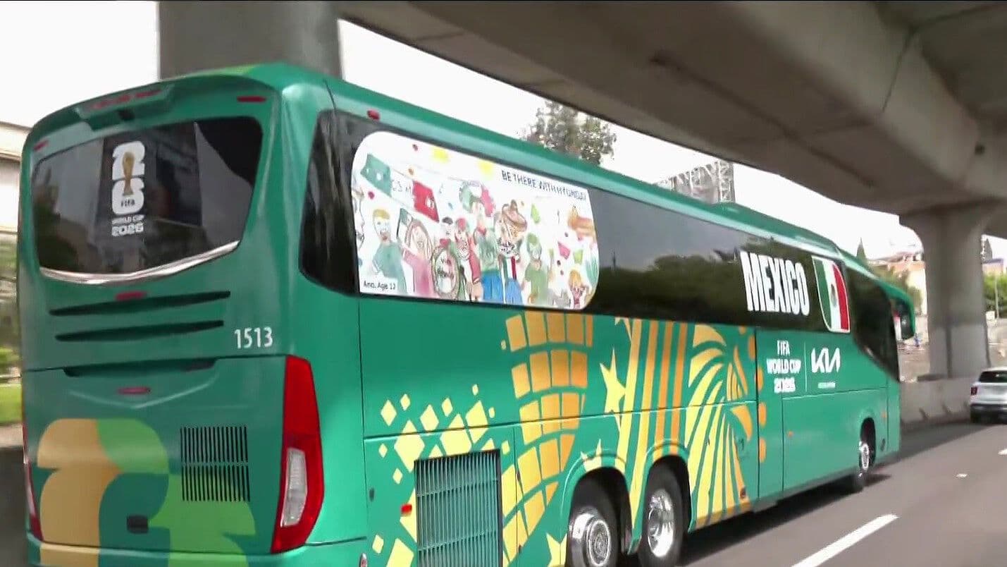 Selección Mexicana Sale del Centro de Concentración rumbo al Partido Inaugural del Mundial 2026