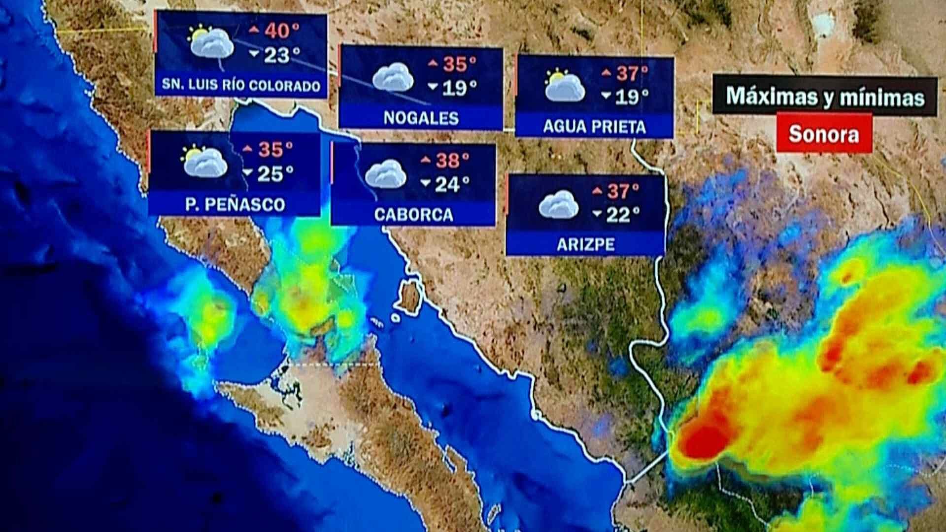 Clima en Sonora: Pronóstico de Hoy Jueves 11 de Junio del 2026