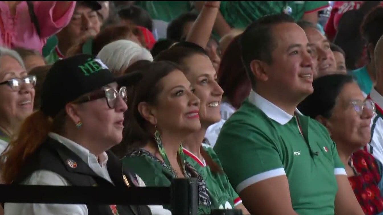Claudia Sheinbaum Disfruta de la Inauguración del Mundial 2026 en Deportivo Los Galeana