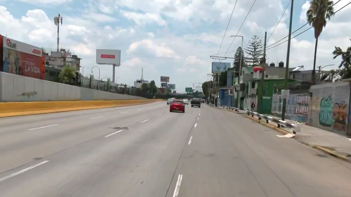 Así Lucen Vacías las Calles de CDMX Durante el Partido Inaugural de México