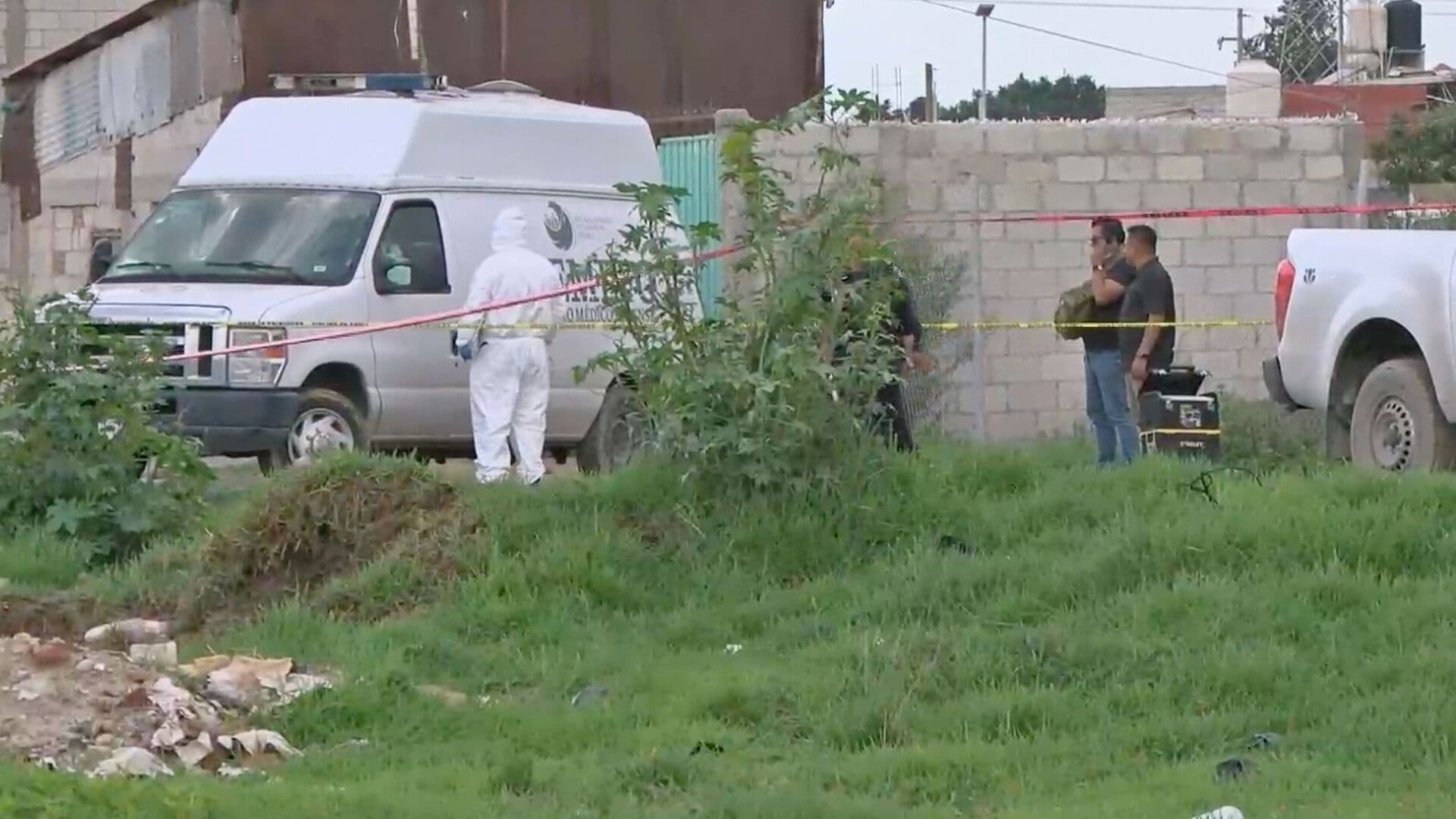 Dos Personas Muertas Pareja Homicidio a Balazos en Colonia Villas de Manzanilla Puebla