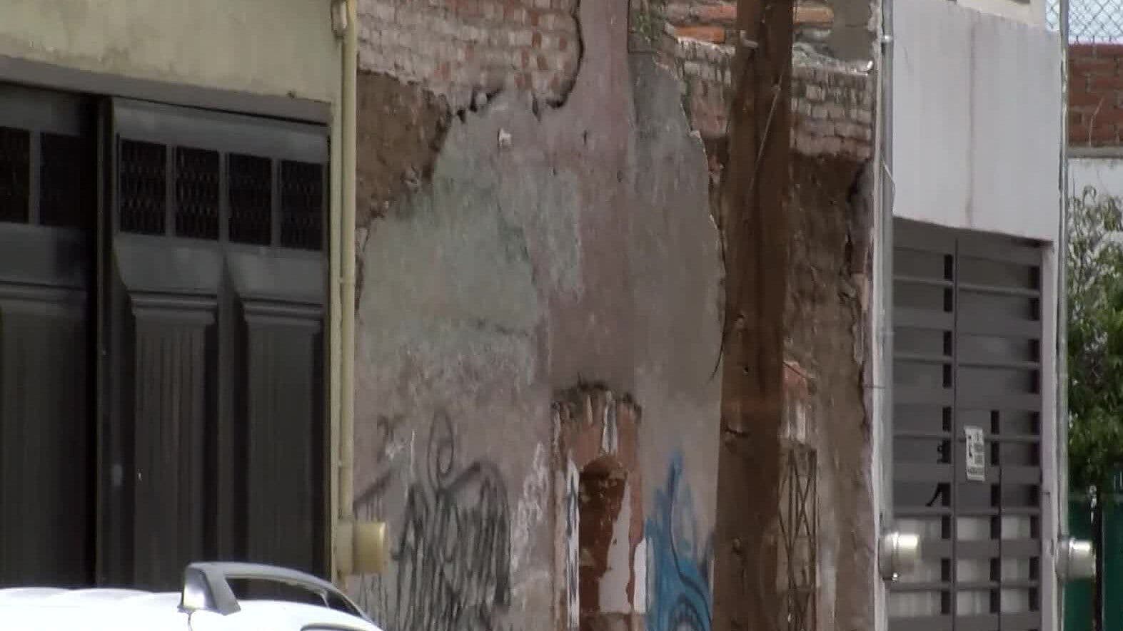 Detectan 40 Fincas con Riesgo de Colapso en la Zona Centro de Aguascalientes