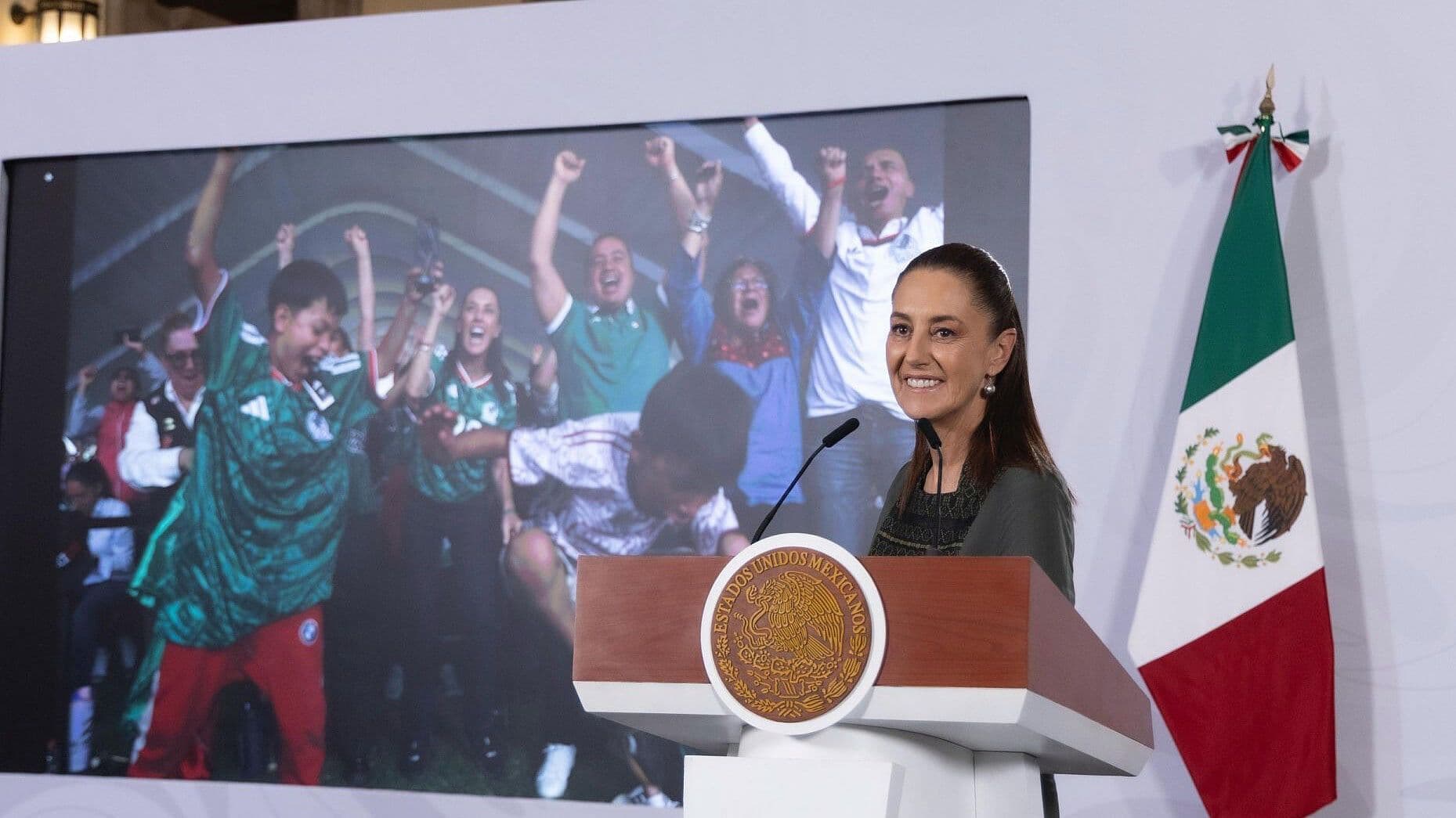 Sheinbaum Felicita a la Selección Mexicana por Triunfo ante Sudáfrica
