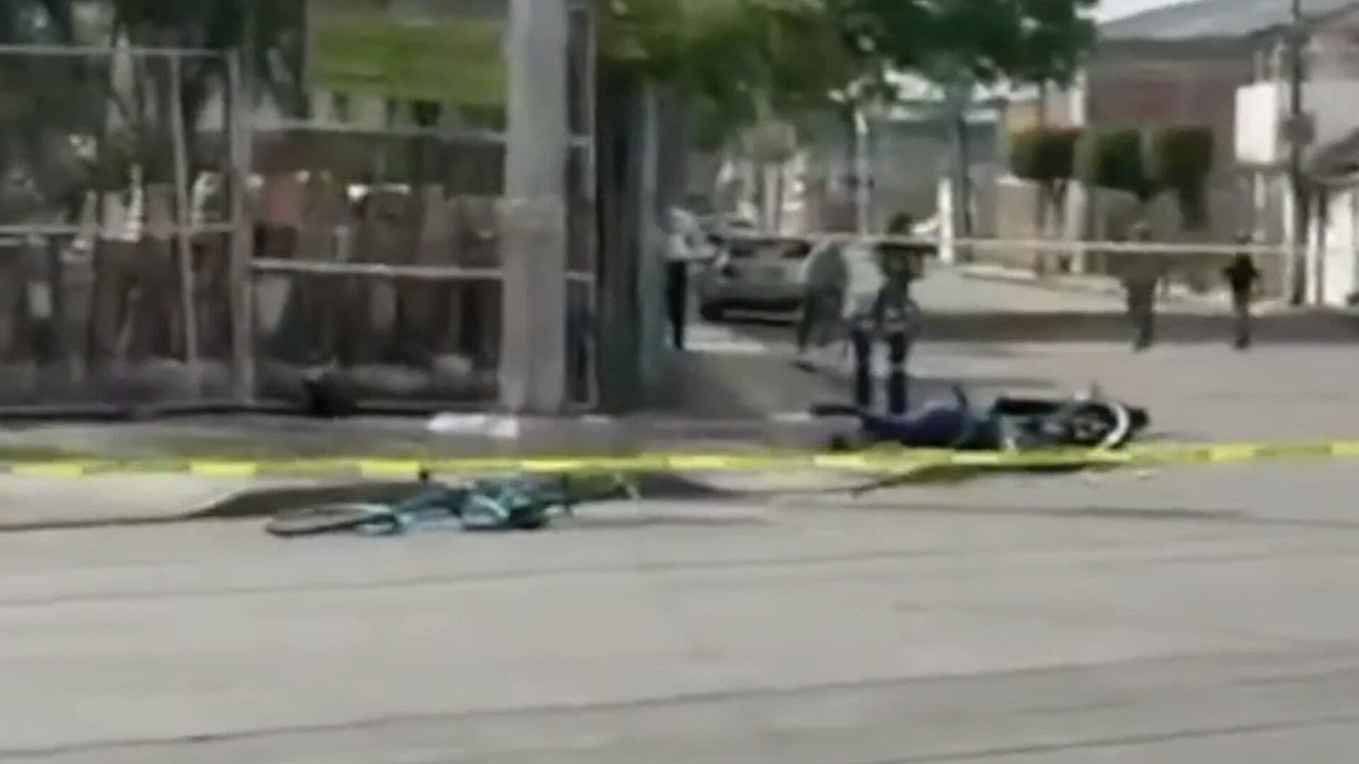 Muere Hombre en Choque Entre una Moto y un Ciclista en Irapuato Guanajuato