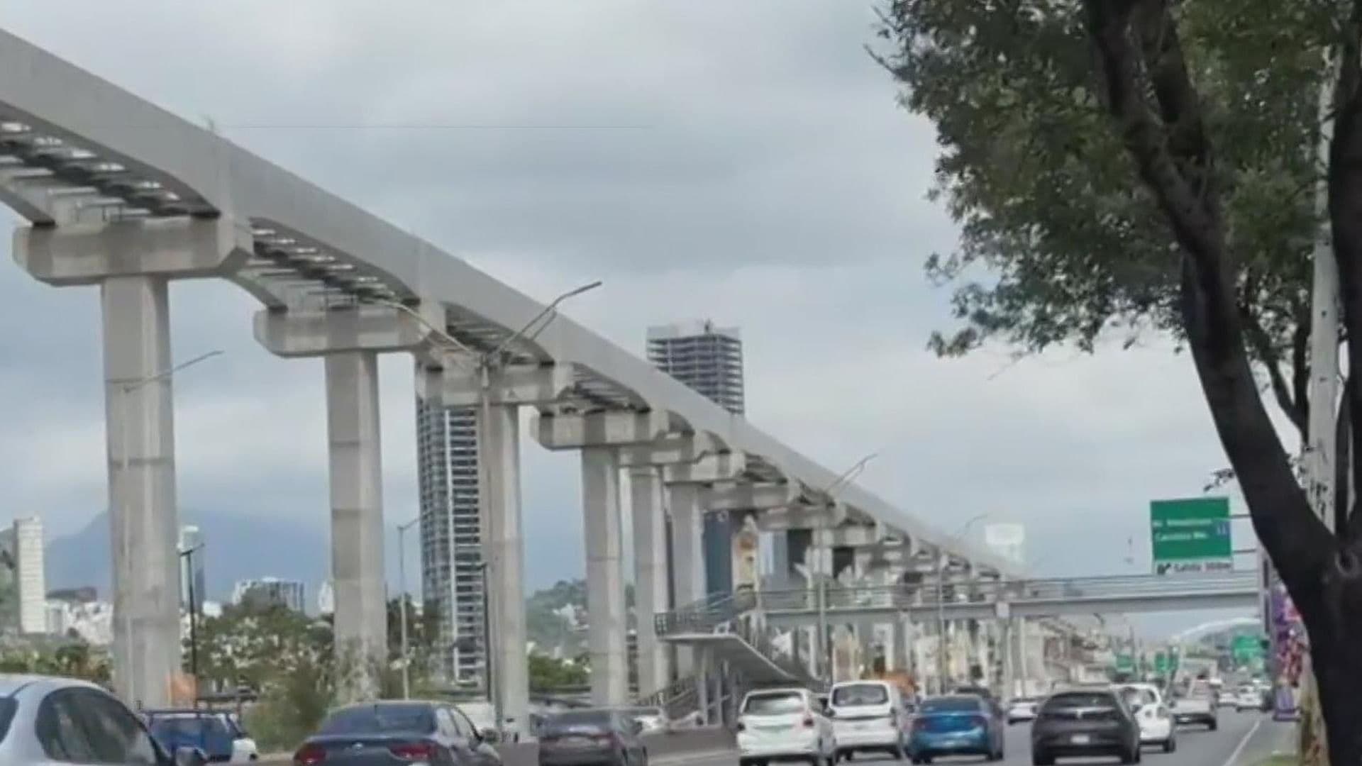 Suspenden Trabajos en la L4 del Metro en Av. Constitución en Monterrey