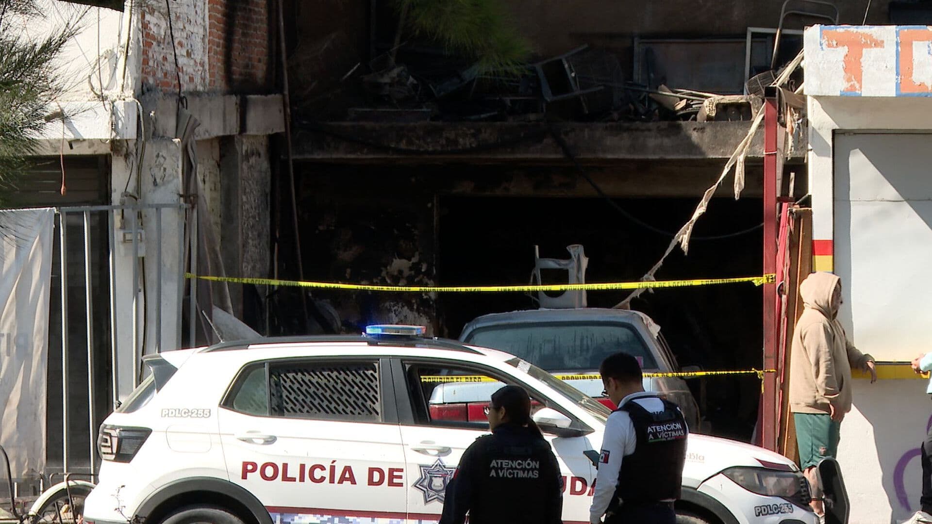 Adulto Mayor Muerto por Incendio en Bosques Amalucan Puebla