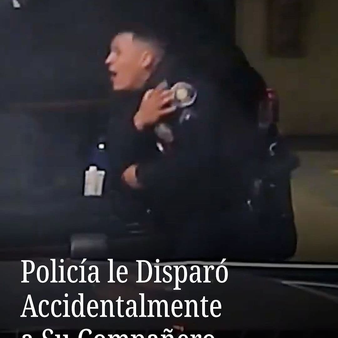 Policía le Dispara Accidentalmente a Su Compañero