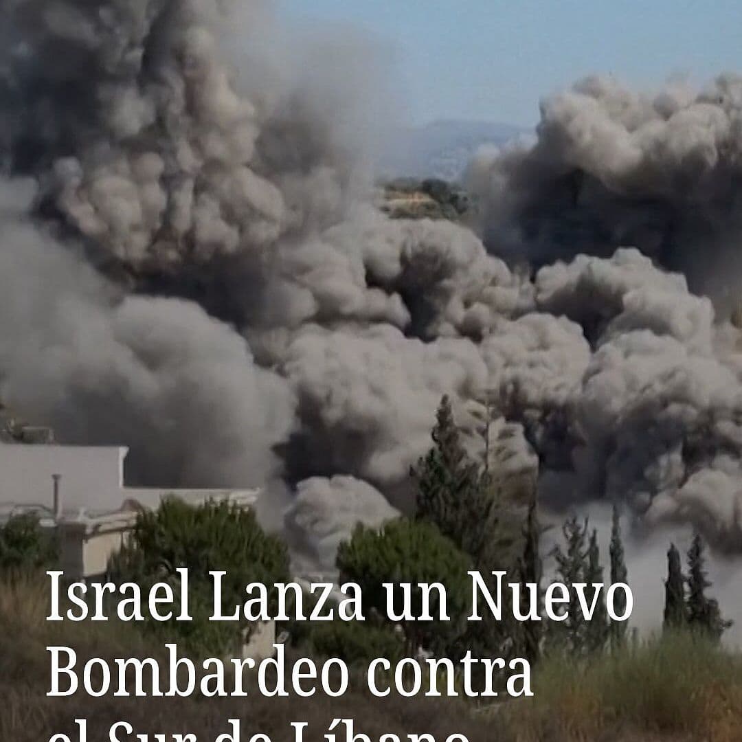 Israel Lanza un Nuevo Bombardeo contra el Sur de Líbano