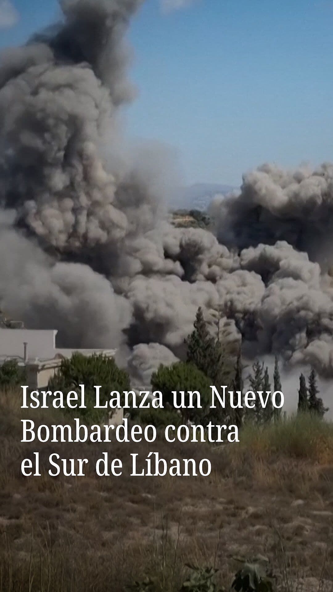 Israel Lanza un Nuevo Bombardeo contra el Sur de Líbano