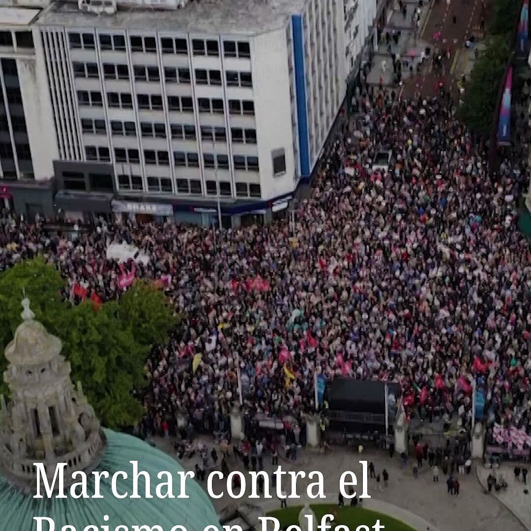 Marchar contra el Racismo en Belfast