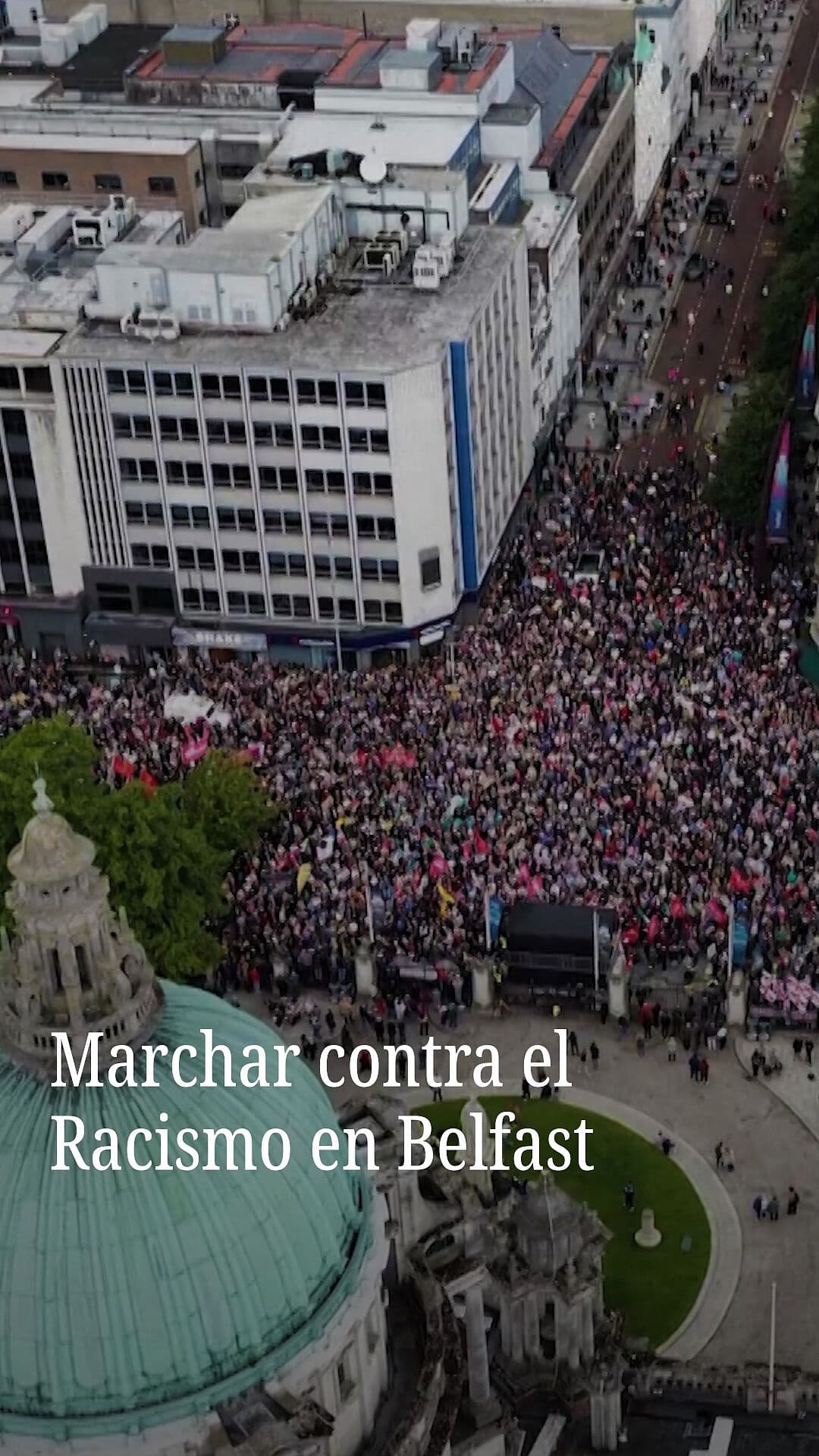 Marchar contra el Racismo en Belfast