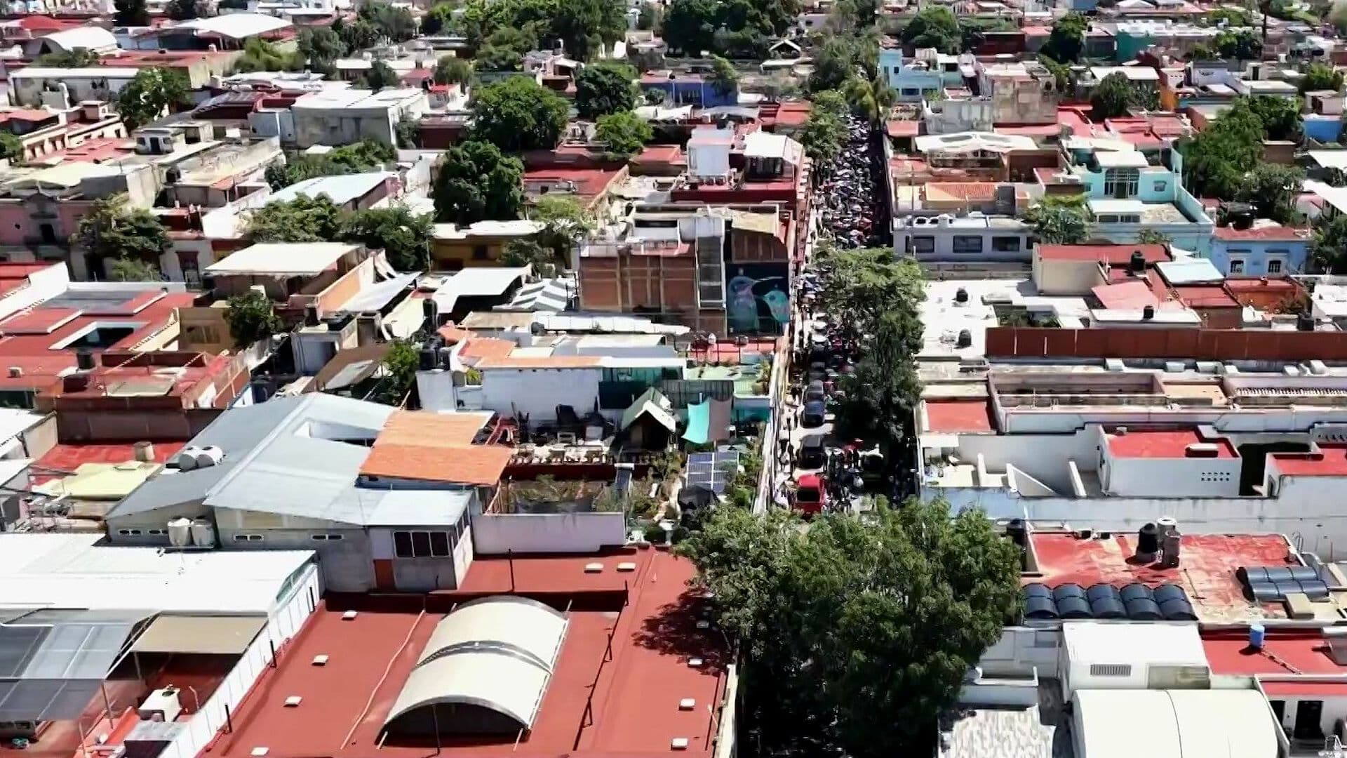 CNTE Recorrió el Centro de Oaxaca y Anunció Protestas en la CDMX
