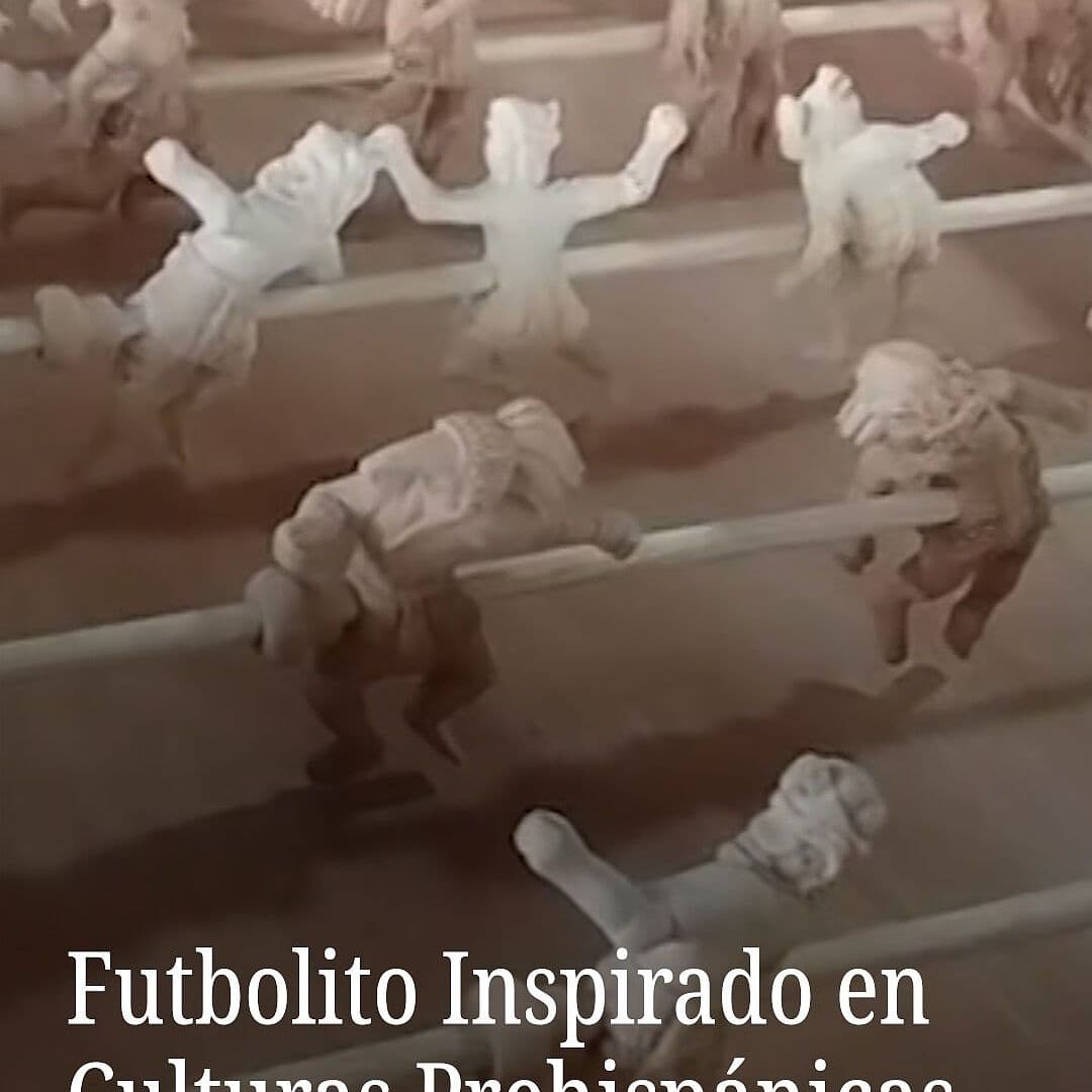 Futbolito Inspirado en Culturas Prehispánicas