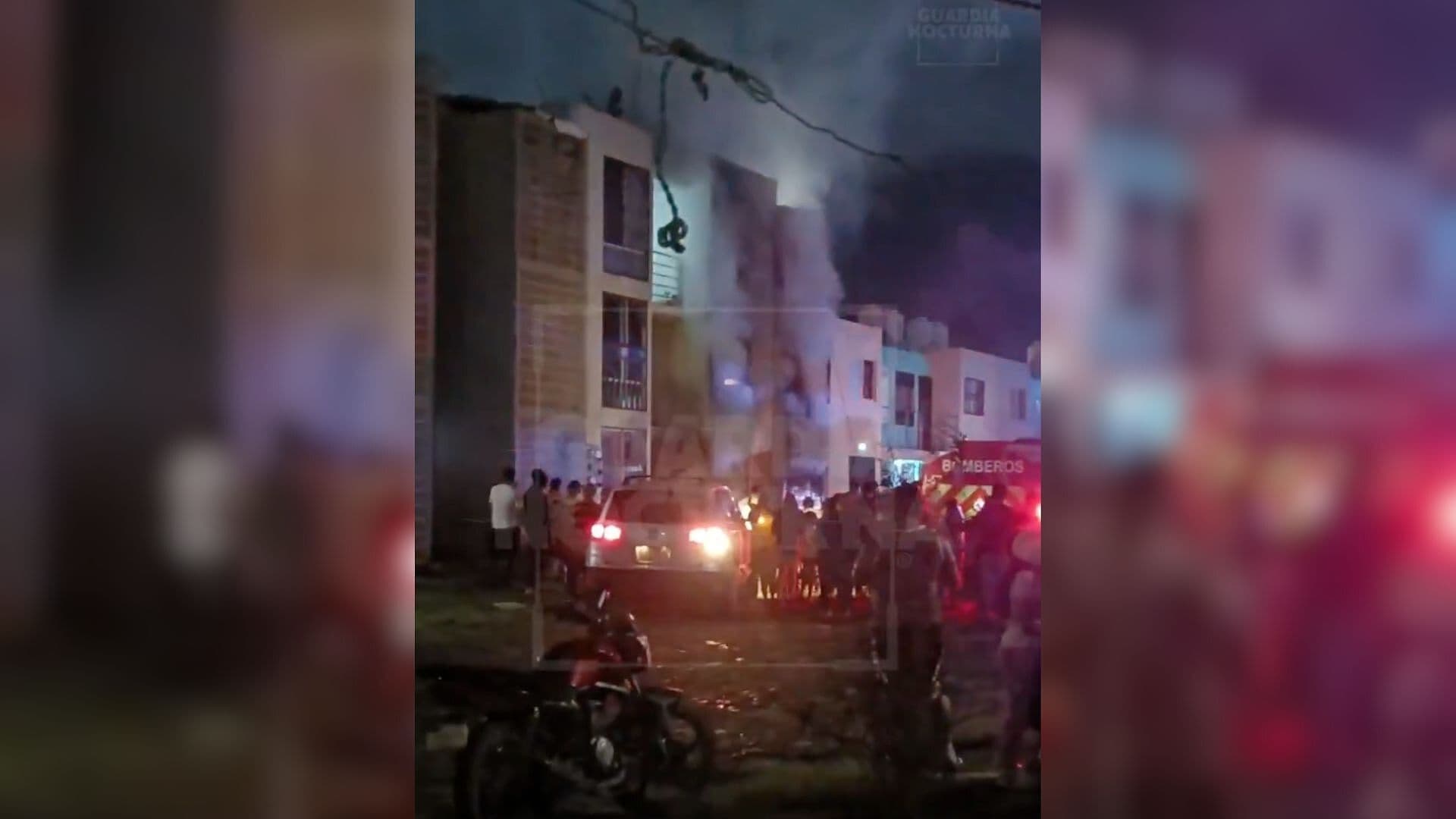Incendio Consumió Torre de Departamentos en Tlajomulco de Zúñiga, Jalisco