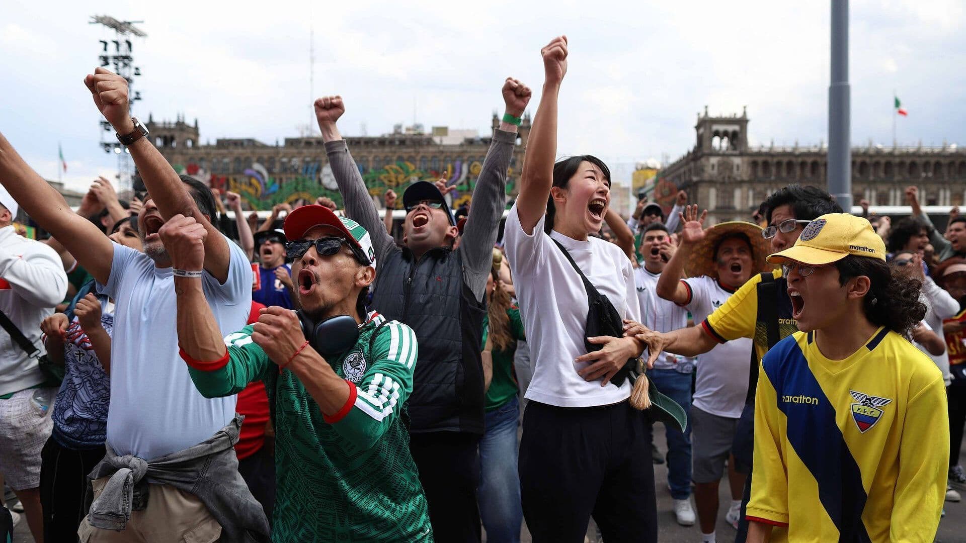 Fan Fest en el Zócalo y Monterrey Vibran con la Fiesta del Futbol Internacional