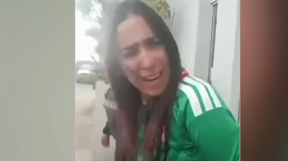 Video: Graban a Mujer Detenida; Dice que su Exnovio es Operador Financiero del CJNG