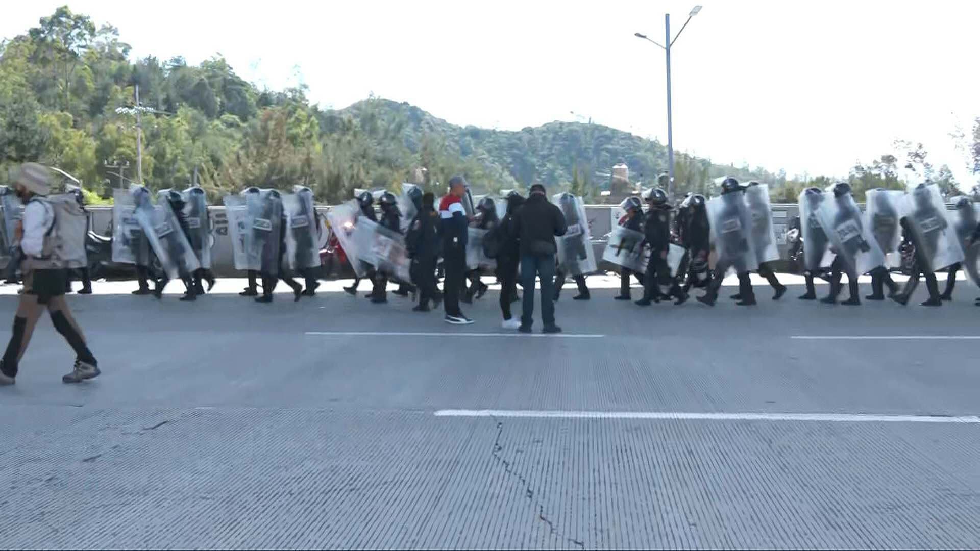 Dispositivo de Seguridad en Caseta de Tlalpan Hoy 15 de Junio de 2026