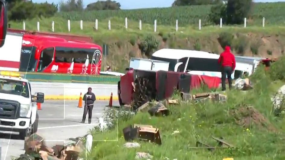 Otro Accidente en la México-Puebla Hoy: Cierran Tramo en Dirección Puebla
