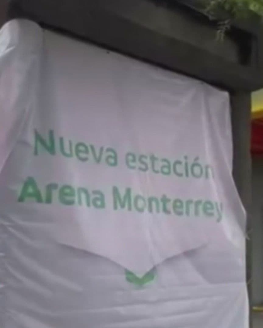 Cambian de Nombre Estación Fundidora del Metro de Monterrey