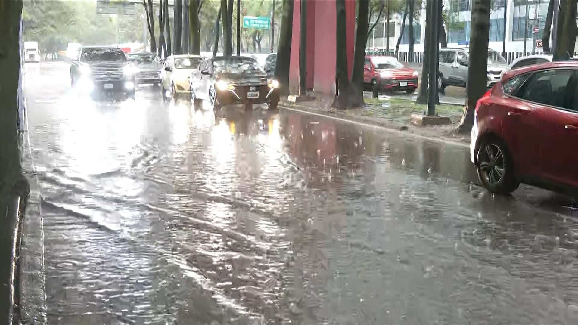 Lluvias Inundan Río San Joaquín en la Miguel Hidalgo; Así Quedó
