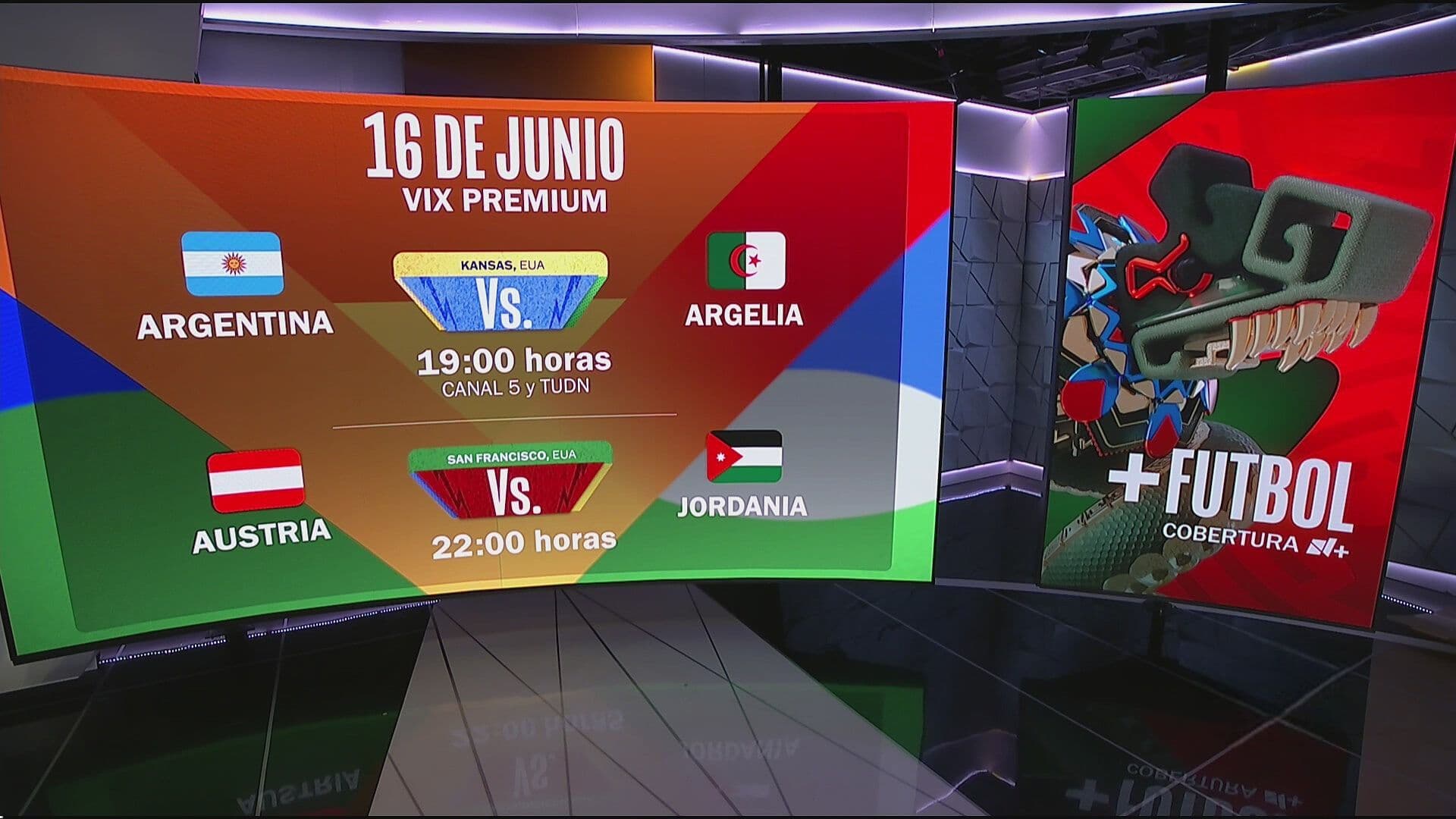 Actividad Mundialista del Martes 16 de Junio de 2026