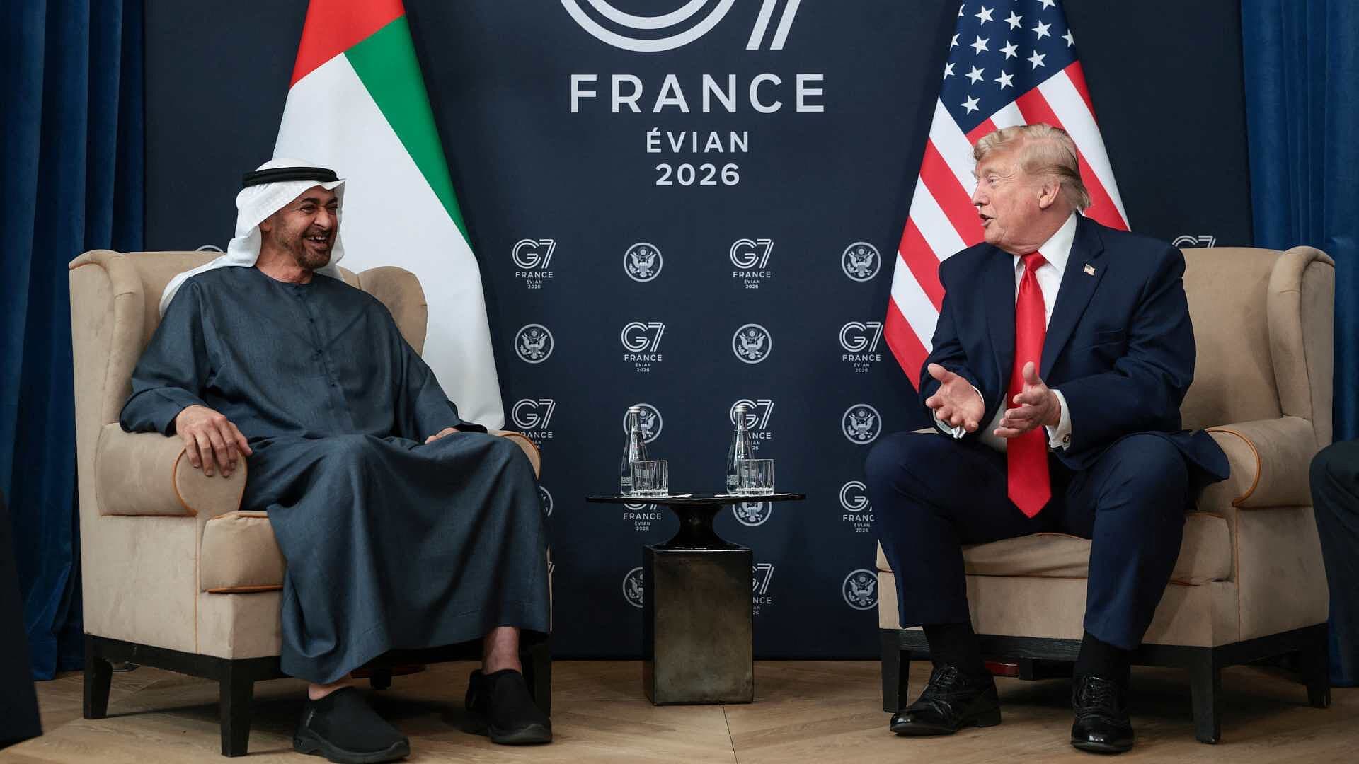Trump se Reúne con su Homólogo de Emiratos Árabes Unidos; Hablan de Situación con Irán