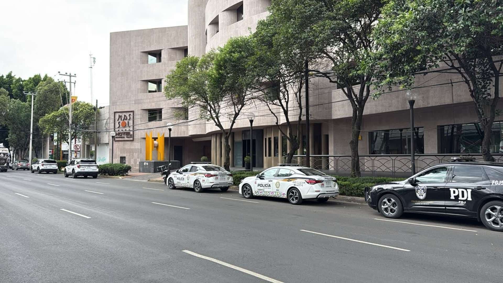 Hallan a Hombre sin Vida al Interior de Hotel en Coyoacán, CDMX