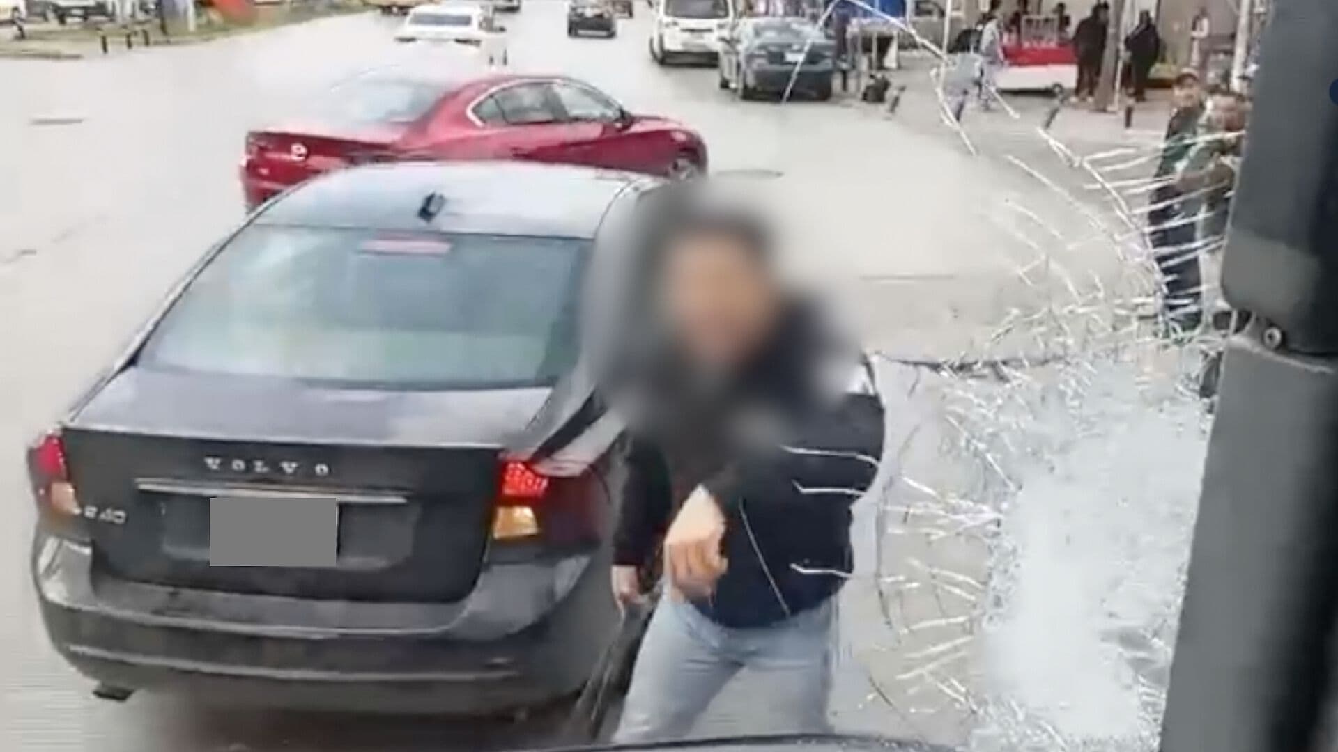 Conductor Rompió Cristales Unidad Transporte Público San Felipe Hueyotlipan Puebla