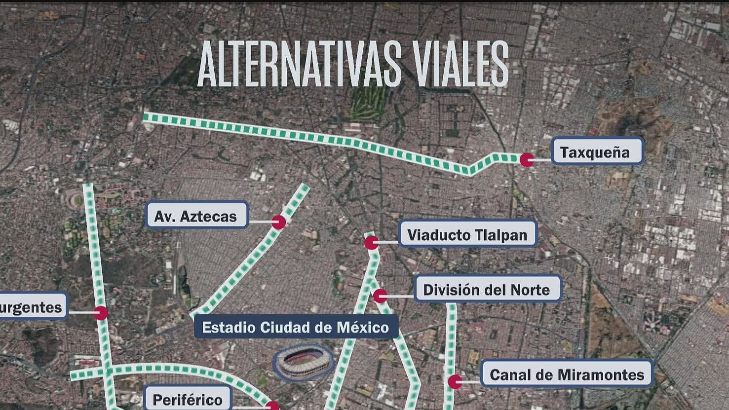 Colombia vs Uzbekistán: Alternativas Viales para Llegar al Estadio Sede de CDMX