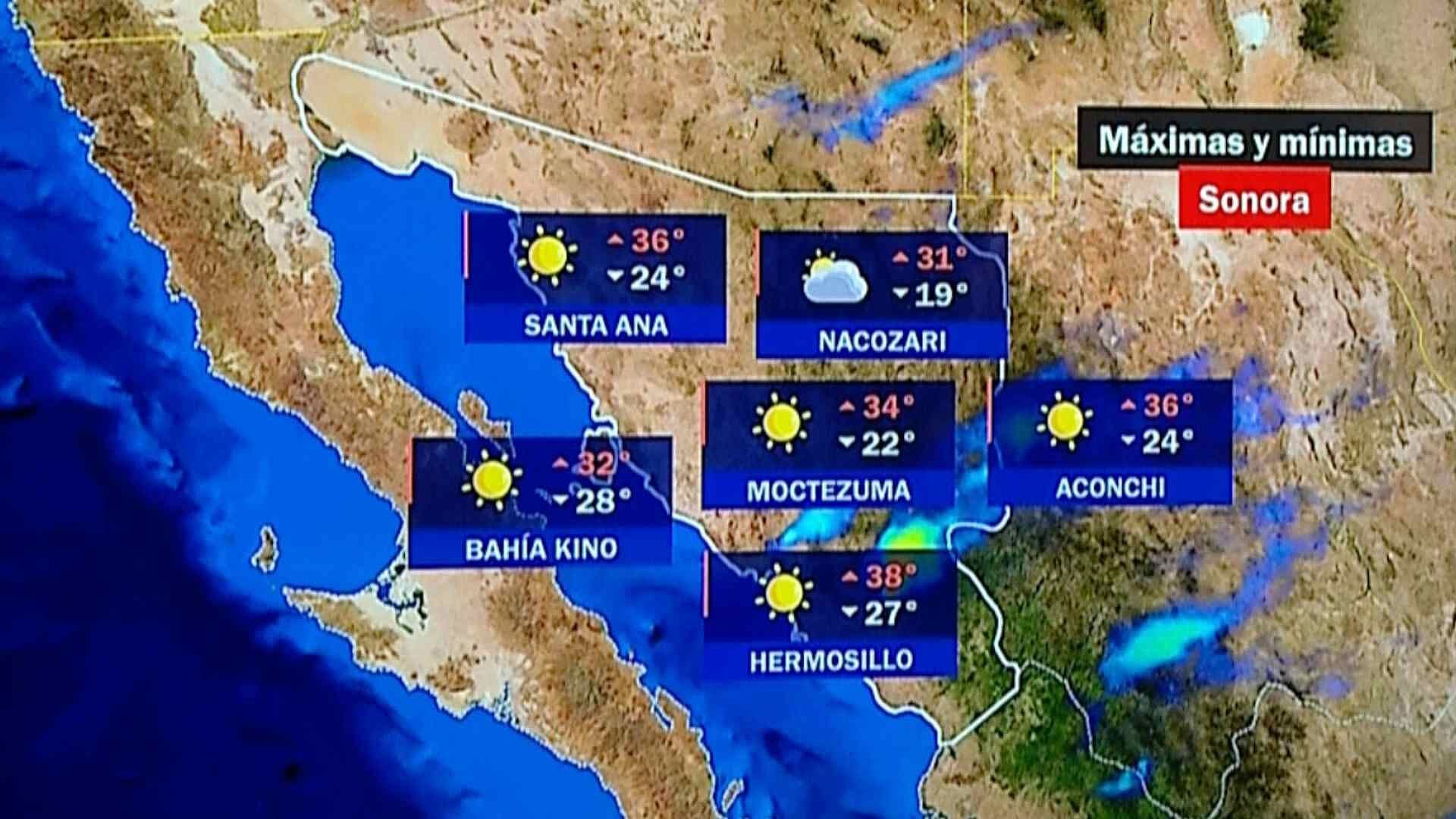 Clima en Sonora: Pronóstico de Hoy Miércoles 17 de Junio del 2026