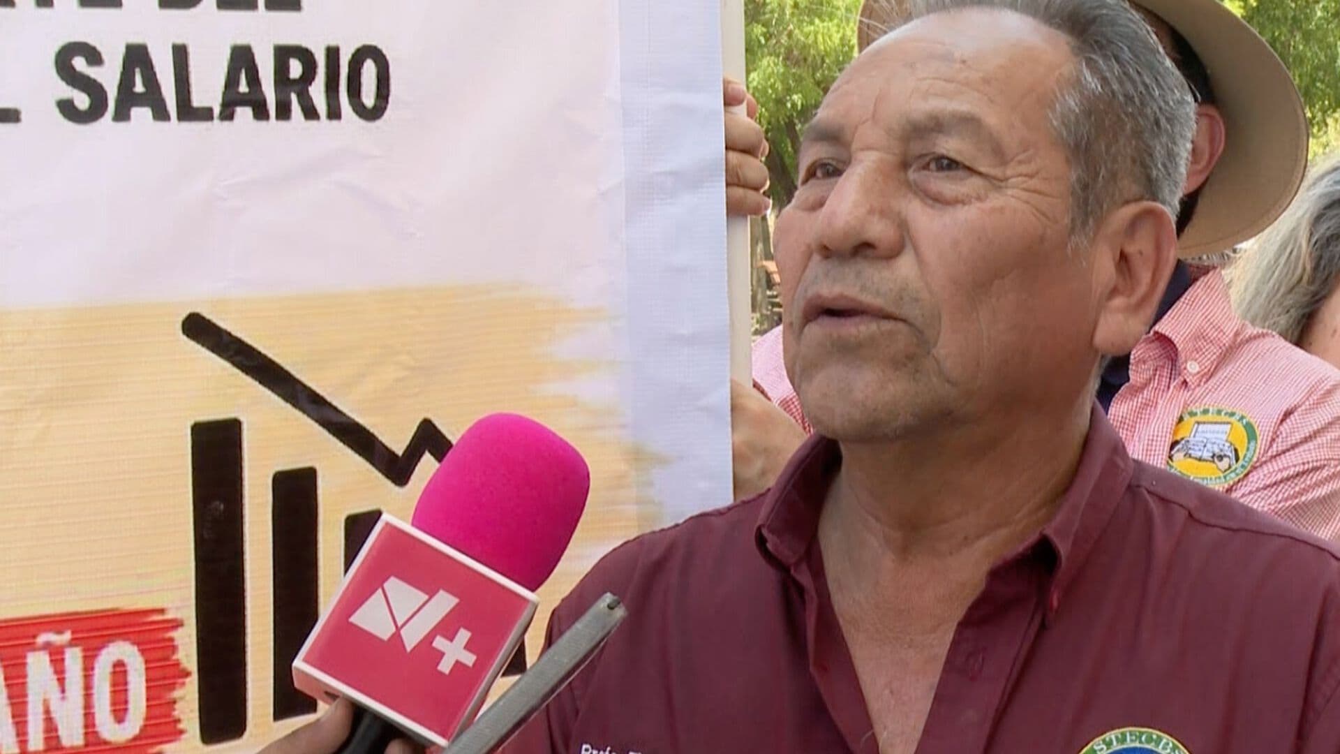 Docentes y Trabajadores de Cobach Sonora se Manifiestan en Hermosillo, Sonora
