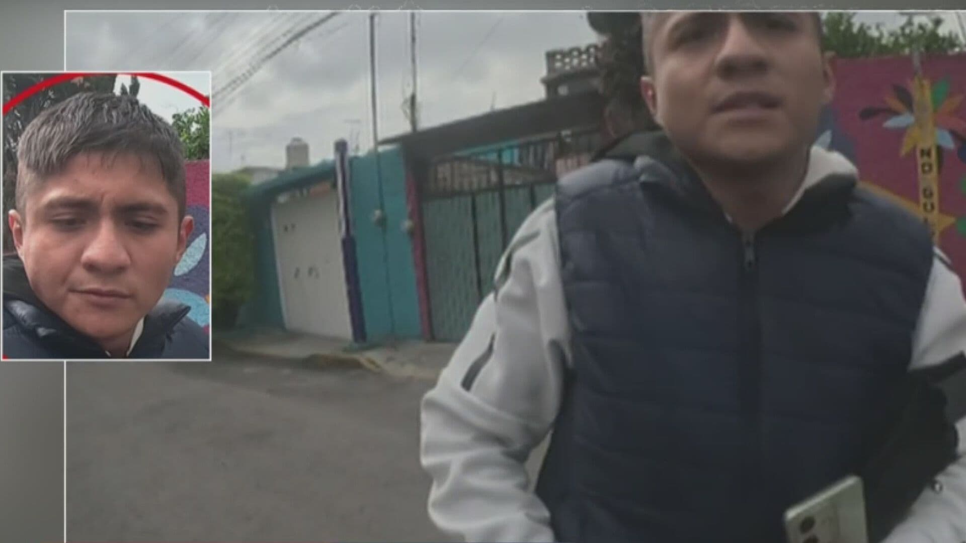 "Saca Todo lo que Traigas": Sujeto Asalta a Motociclista por App Cerca de Metro Olivos en CDMX
