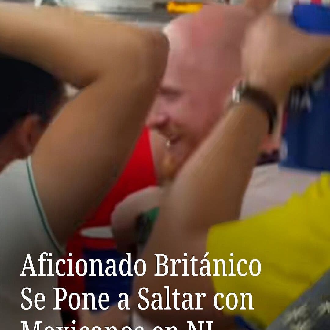 Aficionado Británico Se Pone a Saltar con Mexicanos en NL