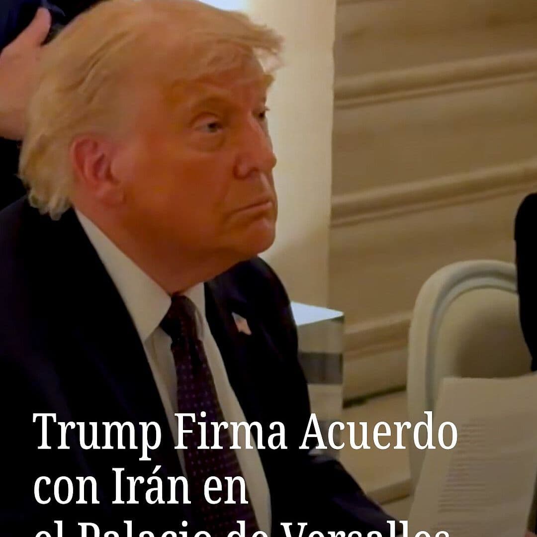Trump Firma Memorándum de Entendimiento con Irán