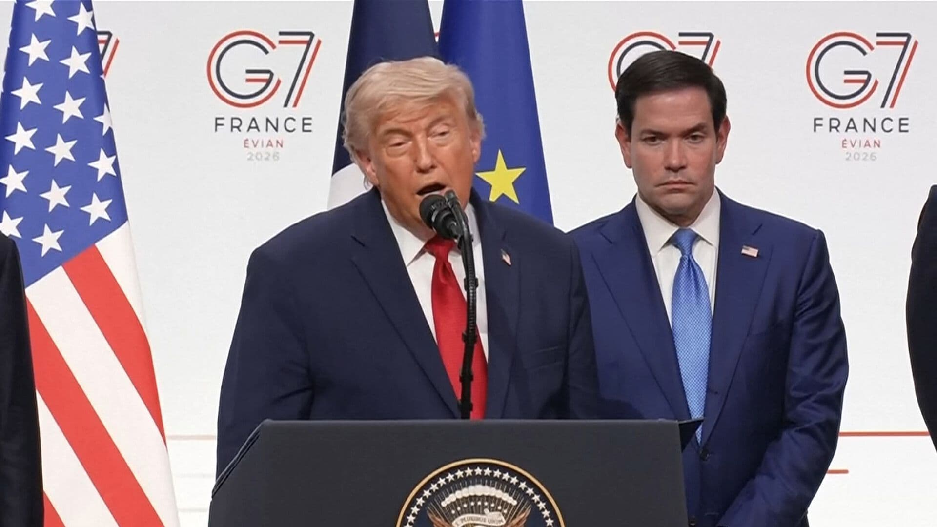 Desde el G7, en Francia, Trump Vuelve a Arremeter contra México y el Combate al Narcotráfico