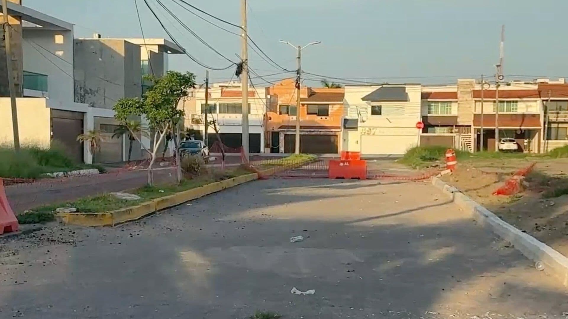 Cumple Mes y Medio Cerrada por Obra en Proceso la Avenida Tortuga en Boca del Río Veracruz